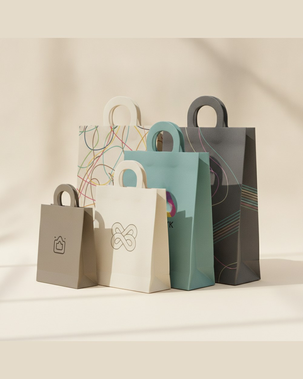Custom Premium Plastic Shopping Bags product image