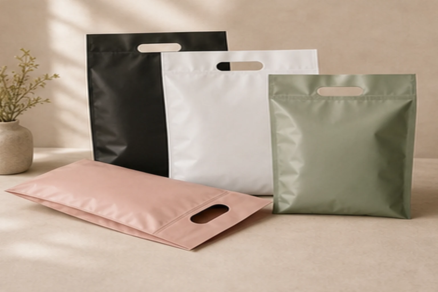 Custom Premium Poly Mailers With Handles product image