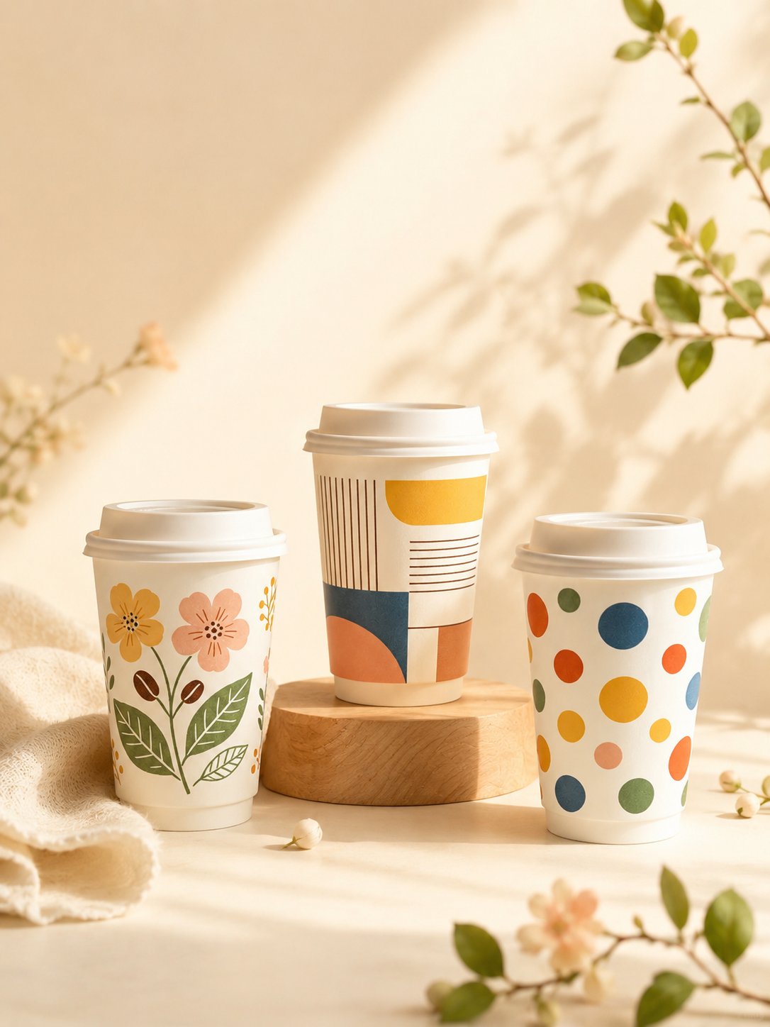 Custom Coffee Cups Compostable banner image 4